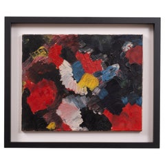 Friedrich Schiemann "Untitled", 1958 Oil on Canvas painting