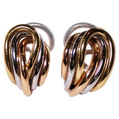 Friedrich Threesome Golden Earrings