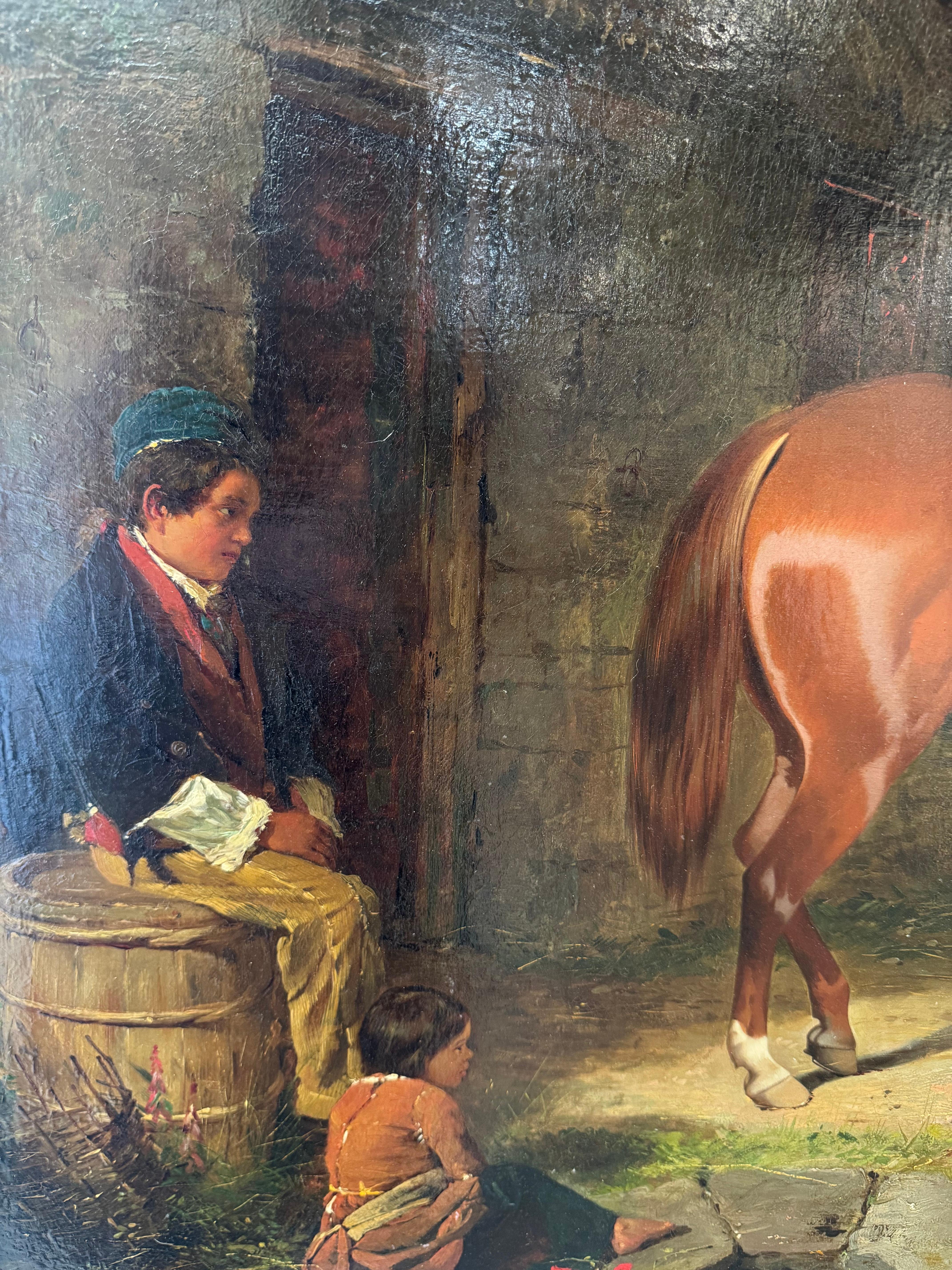 At the Blacksmith's Shop en venta 3