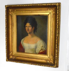 the portrait of Henriette Charlotte Plantier, 1821