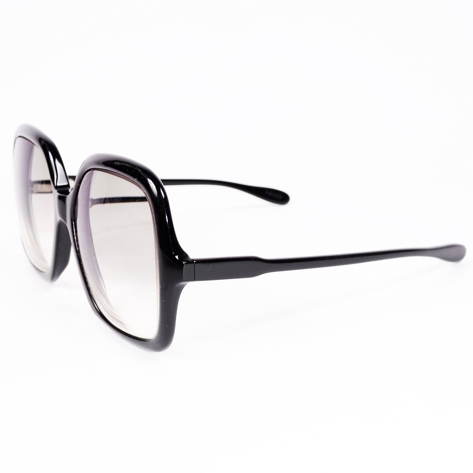 Friedrichs Palm Beach Vintage Oversized Black Eyeglass Frames Sunglasses 2