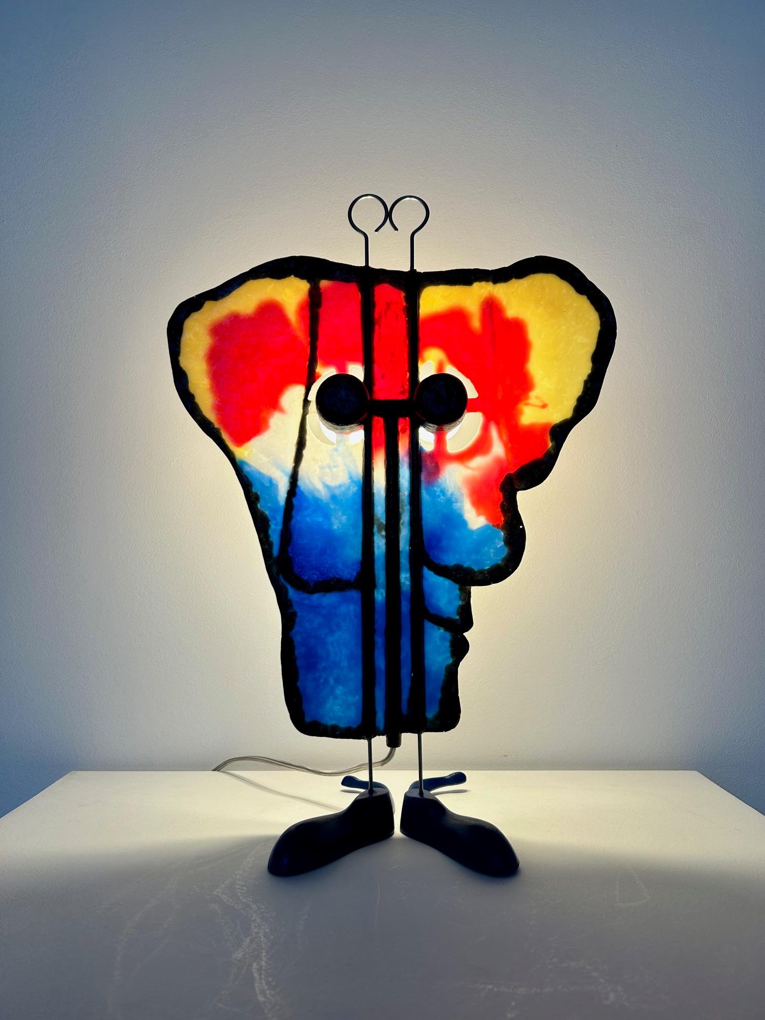 Italian Friend lamp by Gaetano Pesce for Meritalia, 1995