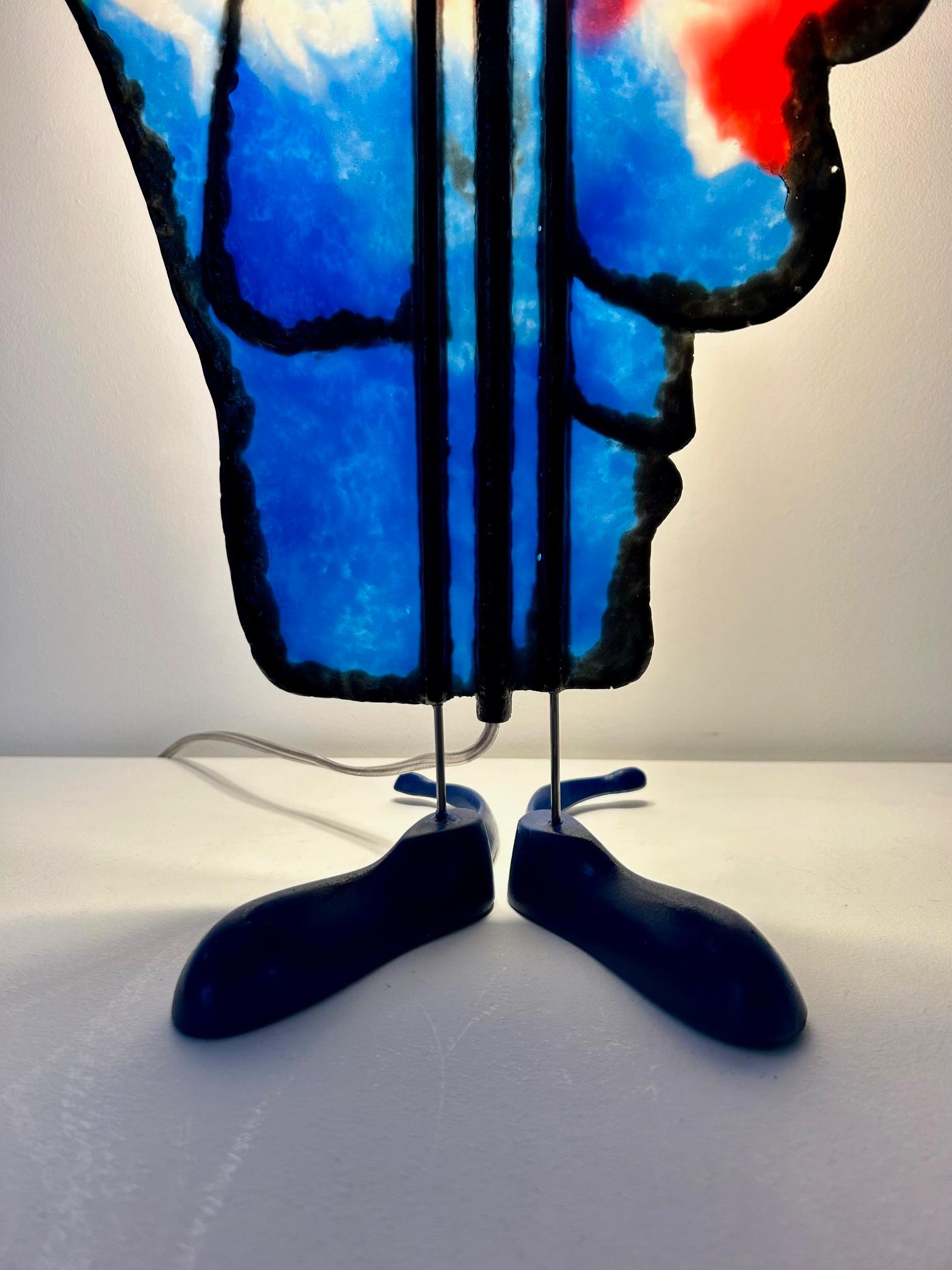 Resin Friend lamp by Gaetano Pesce for Meritalia, 1995