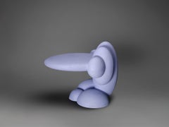 Friends Stool by Lara Bohinc, Lavender Coloured Cork, outdoor garden