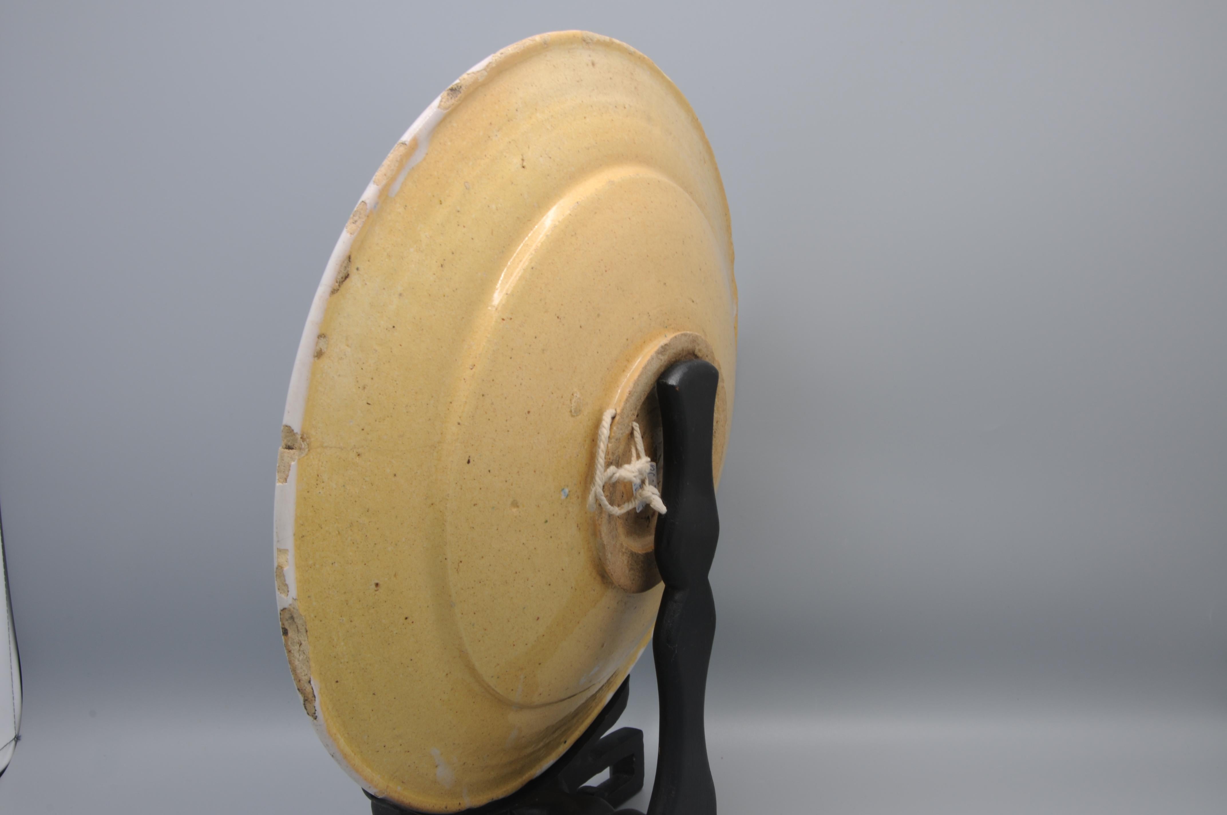 Fries Aardewerk - Grande piatto olandese in maiolica in stile 