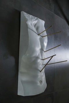 Frieze, Cloth Hanger, Gaddi Torso, Contemporary Art Sculpture by Eduard Locota