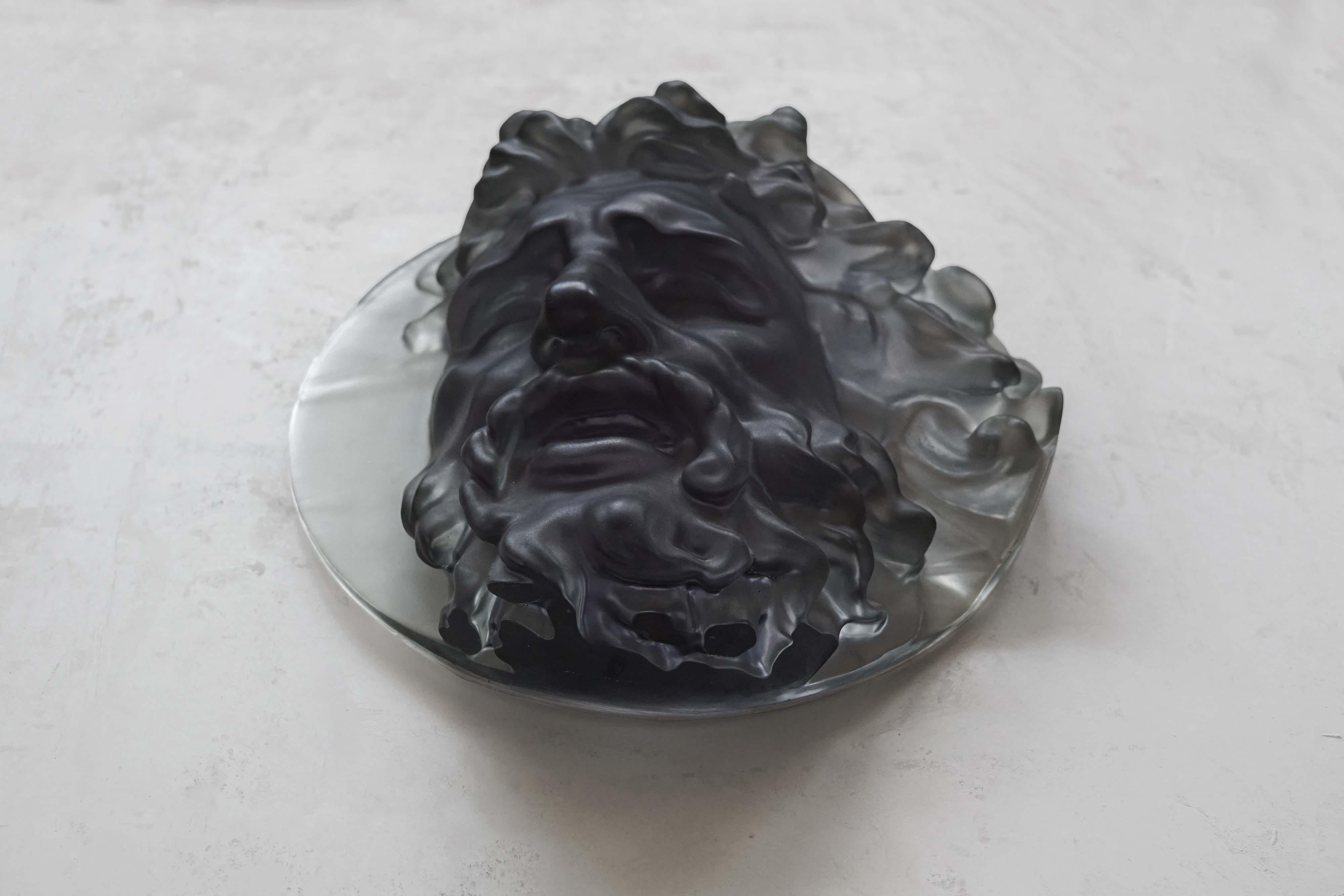 Frieze, Laocoon, Contemporary Art Decorative Sculpture by Eduard Locota For Sale 1
