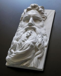 Frieze, Moses, Contemporary Art Decorative Sculpture by Eduard Locota