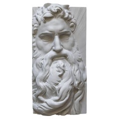 Frieze, Moses, Contemporary Art Decorative Sculpture by Eduard Locota