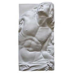 Frieze, Pieta, Contemporary Art Decorative Sculpture by Eduard Locota