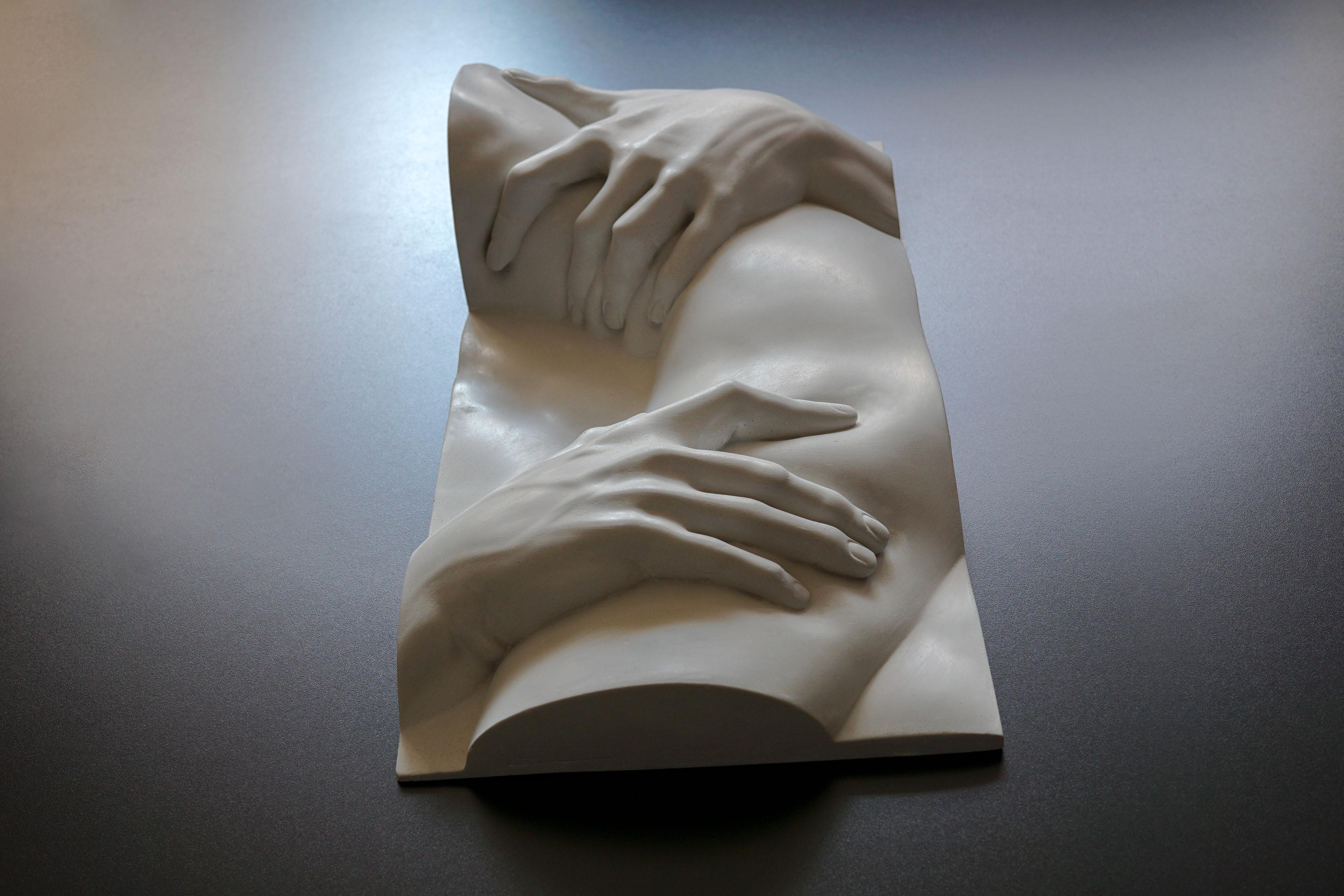 Modern Frieze, Proserpina, Contemporary Art Decorative Sculpture by Eduard Locota For Sale