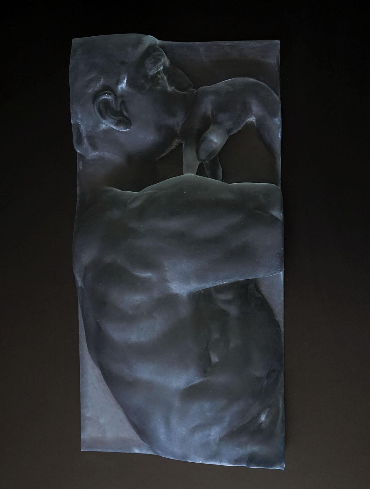Balkan Frieze, Rodin, Contemporary Art Decorative Sculpture by Eduard Locota For Sale