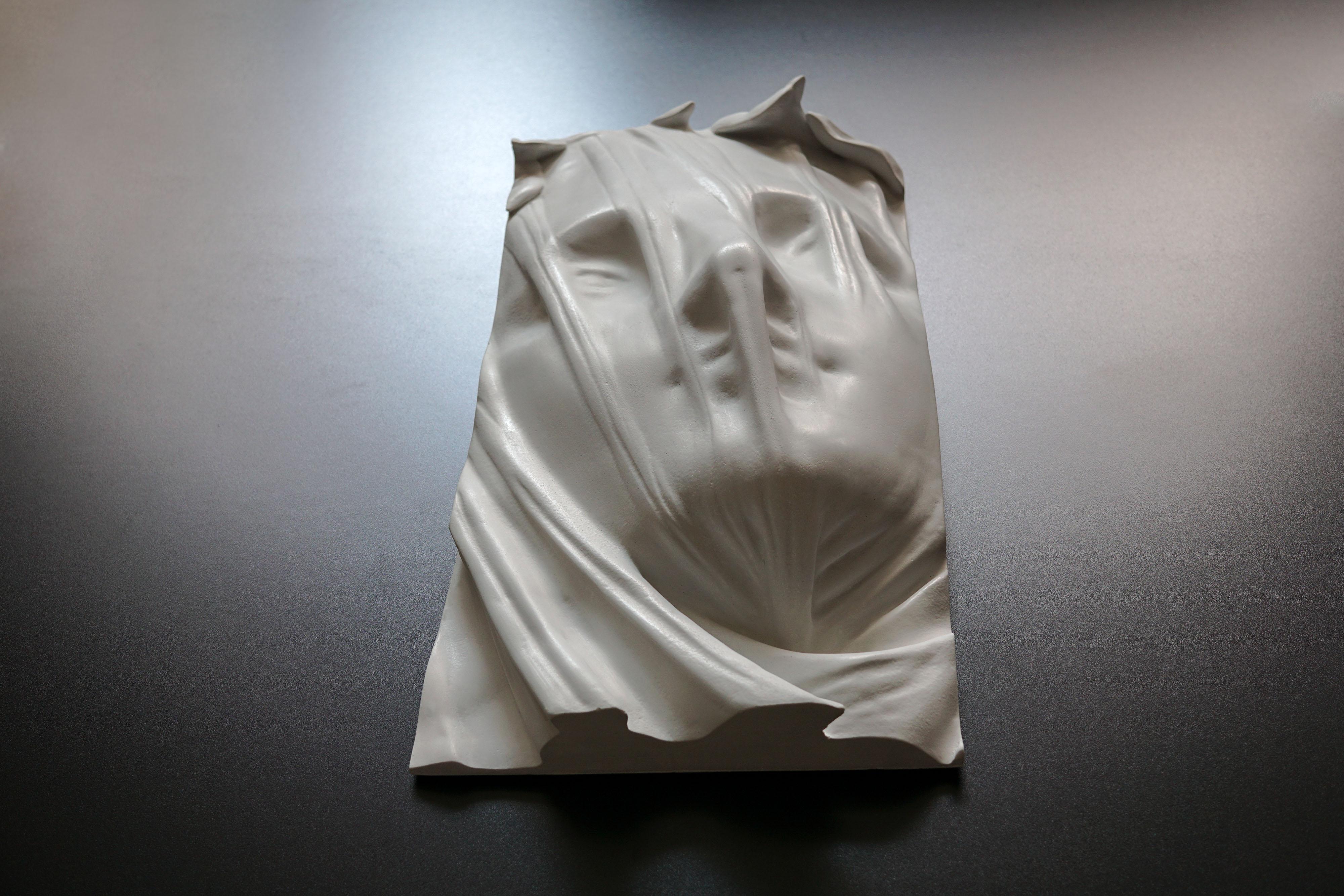 Modern Frieze, Vestal, Contemporary Art Decorative Sculpture by Eduard Locota For Sale