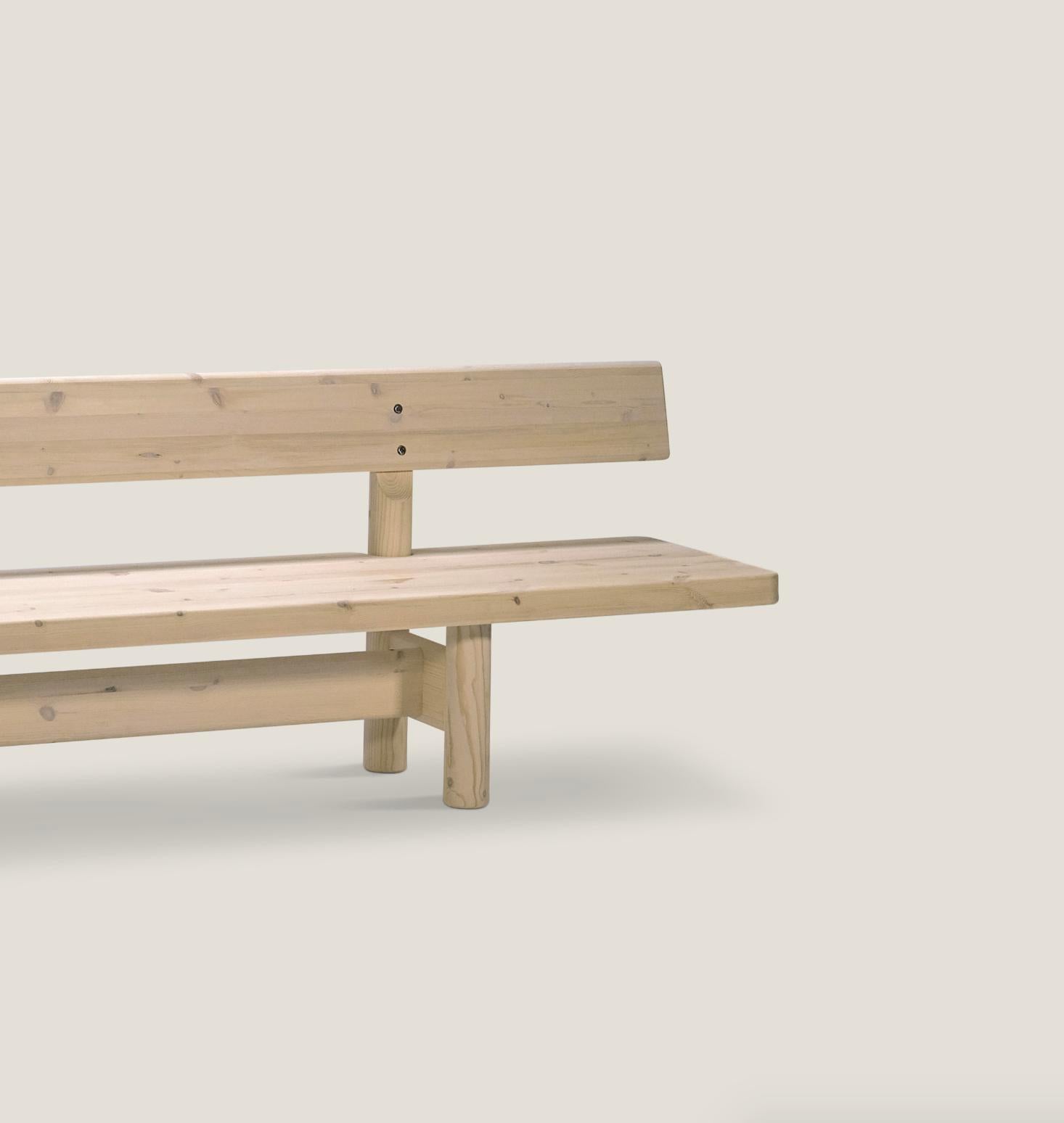 Pino Friis and Moltke Nordsee Bench Pine For One Collectional in vendita