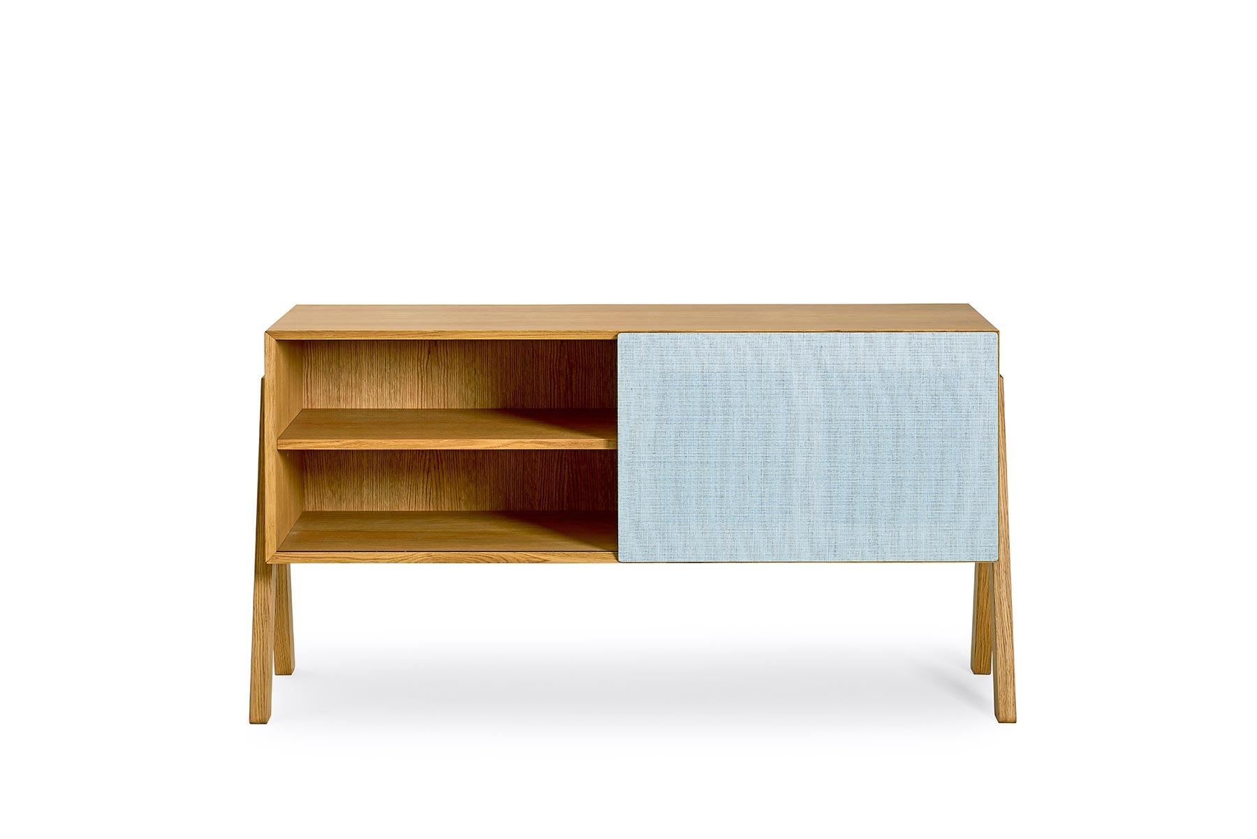 Danish Friis and Moltke Timber Credenza 120 - Lacquered Oak For Sale