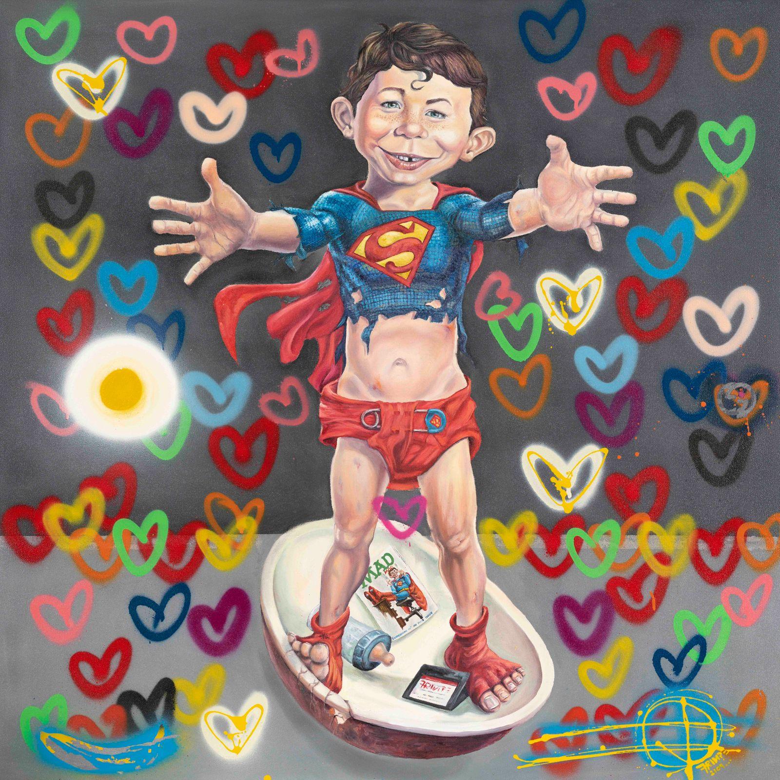 Superman - SOLD - Commission available