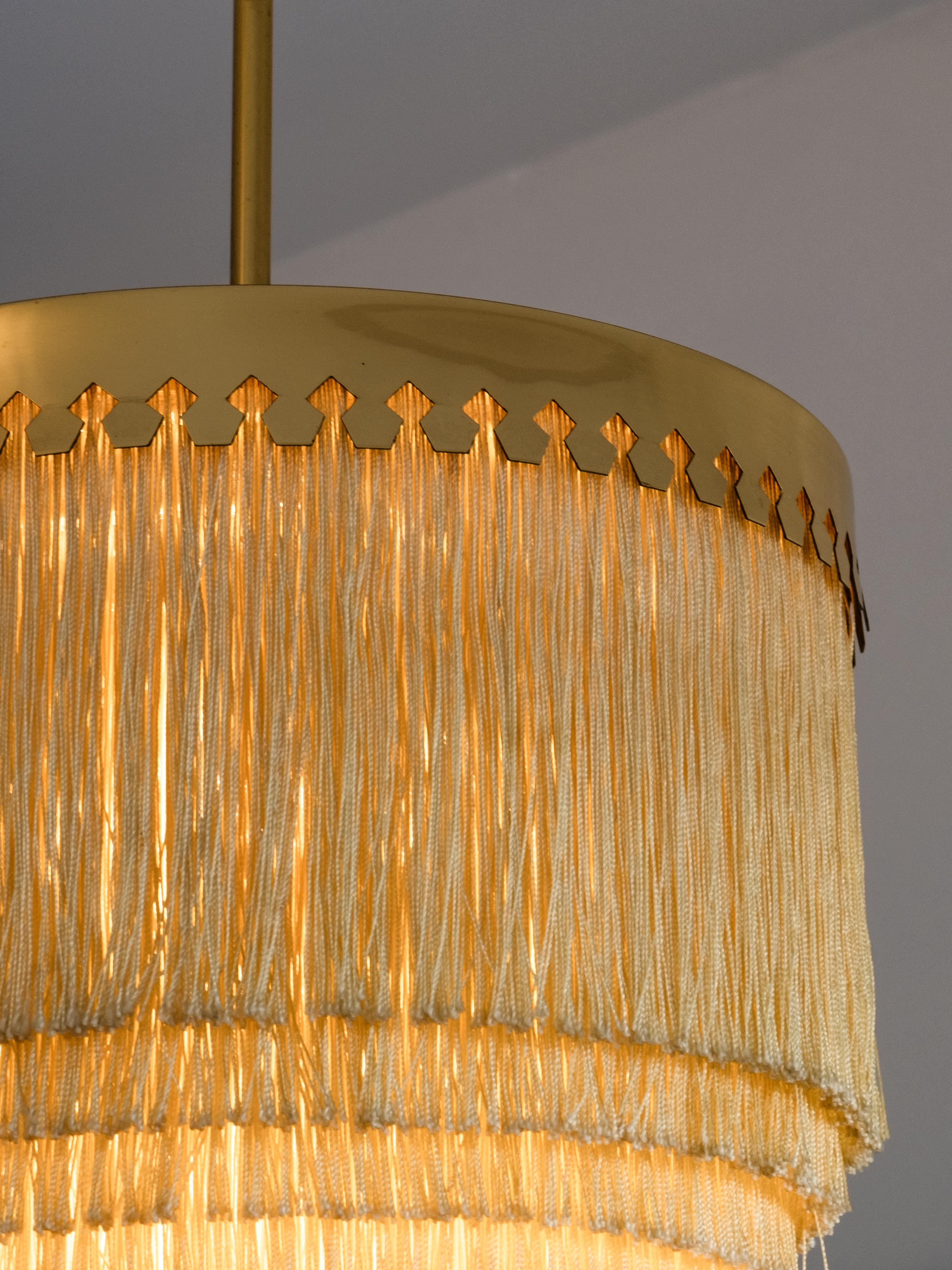 Fringe Ceiling Lamp ‘T601/M’ by Hans-Agne Jakobsson for Markaryd, Sweden, 1960s For Sale 6