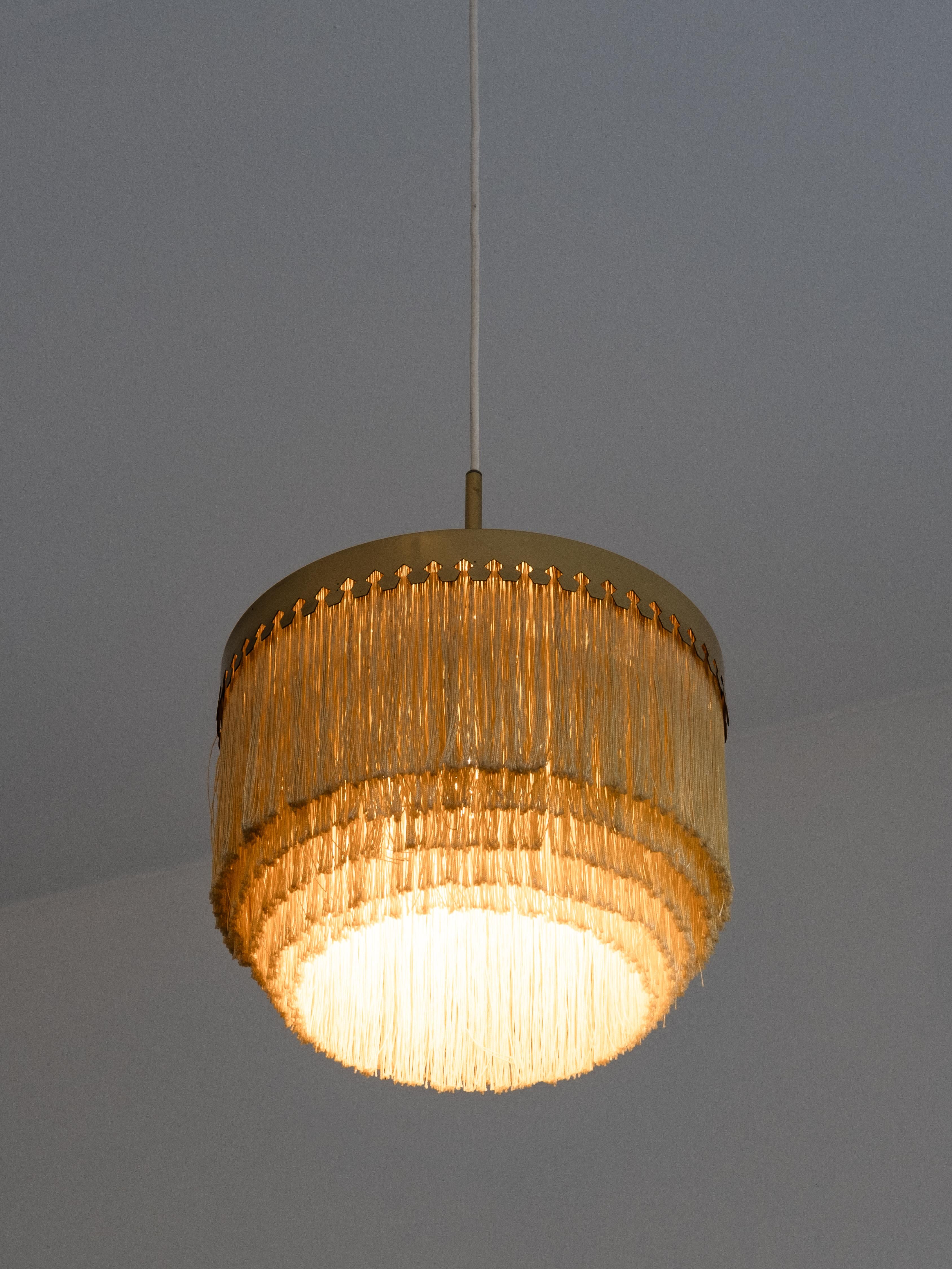 Fringe Ceiling Lamp ‘T601/M’ by Hans-Agne Jakobsson for Markaryd, Sweden, 1960s For Sale 7