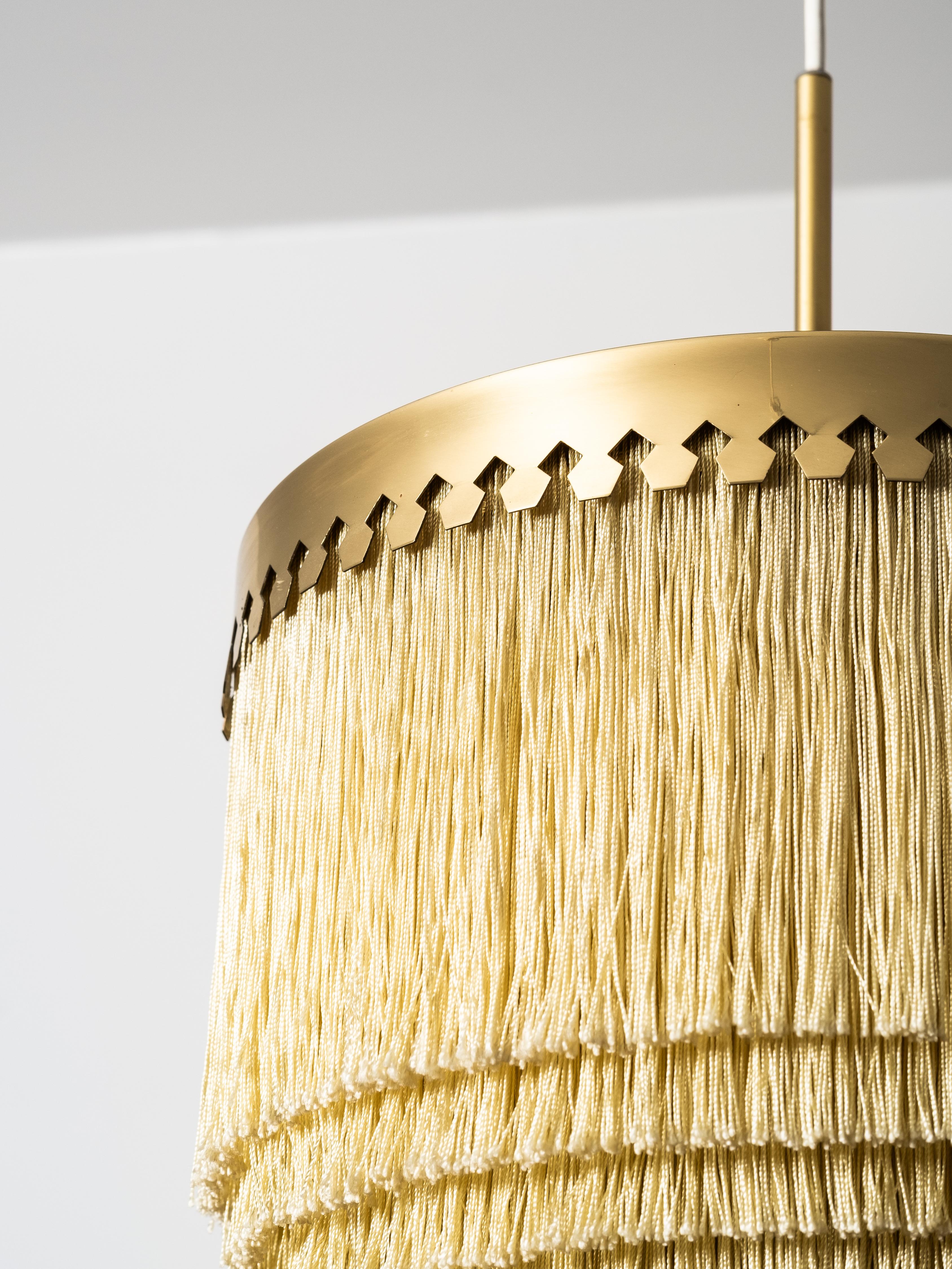 Mid-20th Century Fringe Ceiling Lamp ‘T601/M’ by Hans-Agne Jakobsson for Markaryd, Sweden, 1960s For Sale