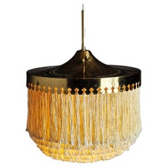 Vintage Fringe ceiling lamp 'T601/M' by Hans-Agne Jakobsson for Markaryd, Sweden, 1960s