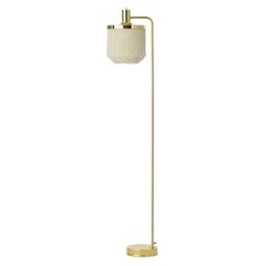 Lampadaire Fringe blanc crème par Whiting Nordic