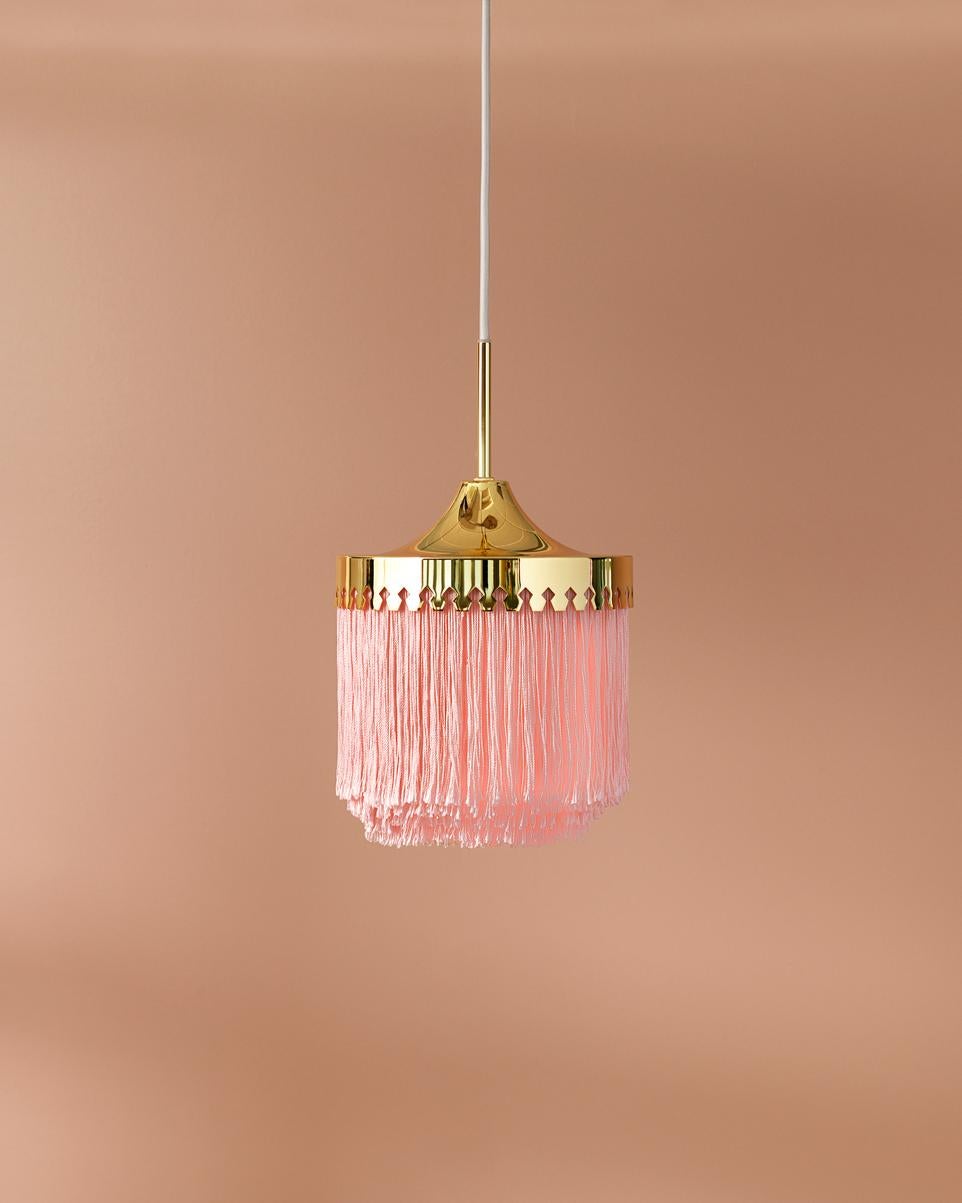 Fringe Pale Pink Small Pendant by Warm Nordic 4