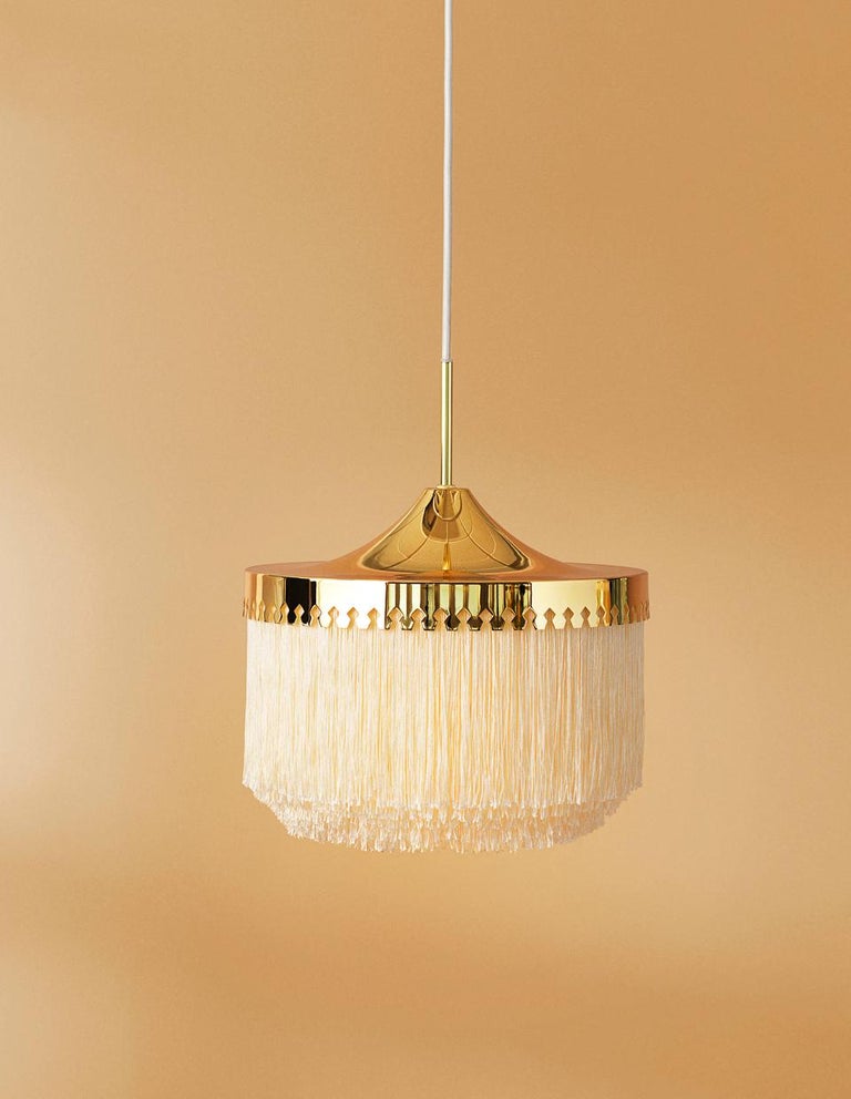 Fringe Pale Pink Small Pendant by Warm Nordic For Sale 1
