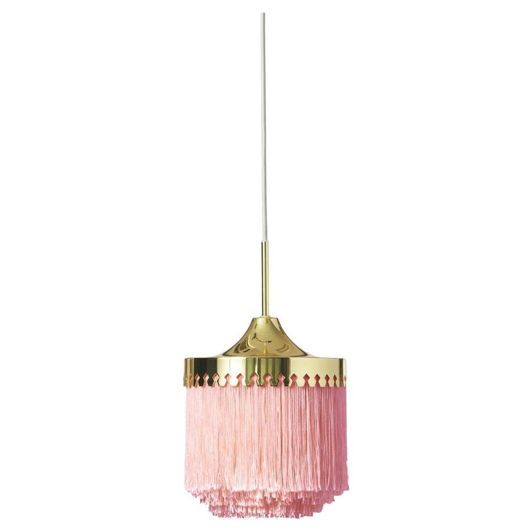 Fringe Pale Pink Small Pendant by Warm Nordic For Sale