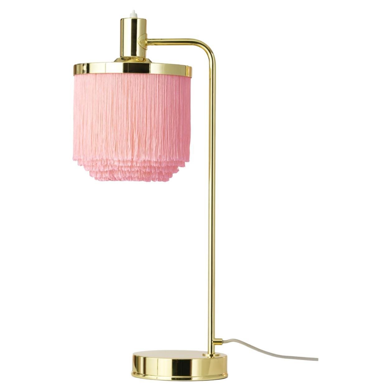 Fringe Pale Pink Table Lamp by Warm Nordic