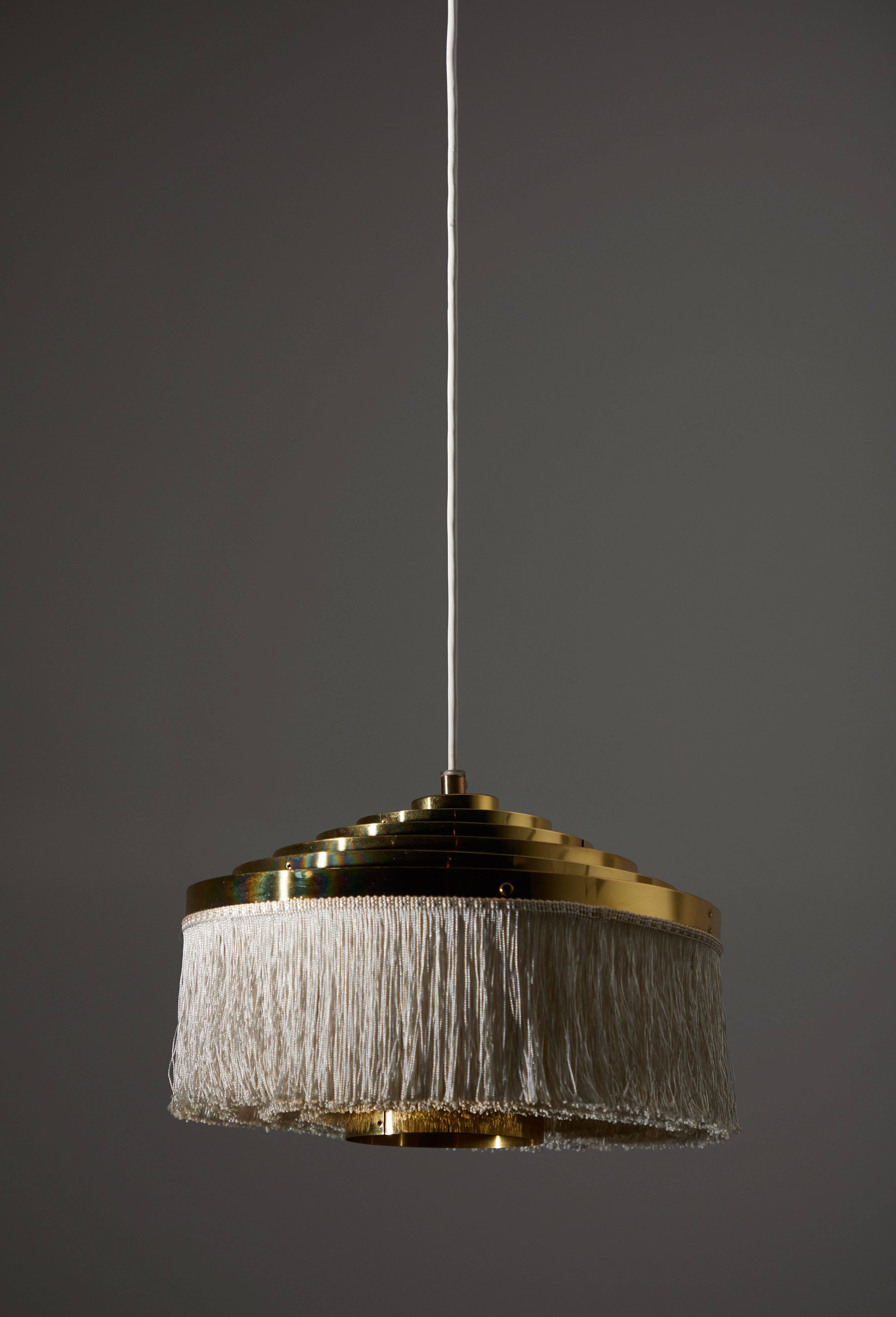Fringe Pendant by Hans Agne Jakobsson, Markaryd In Good Condition For Sale In Los Angeles, CA