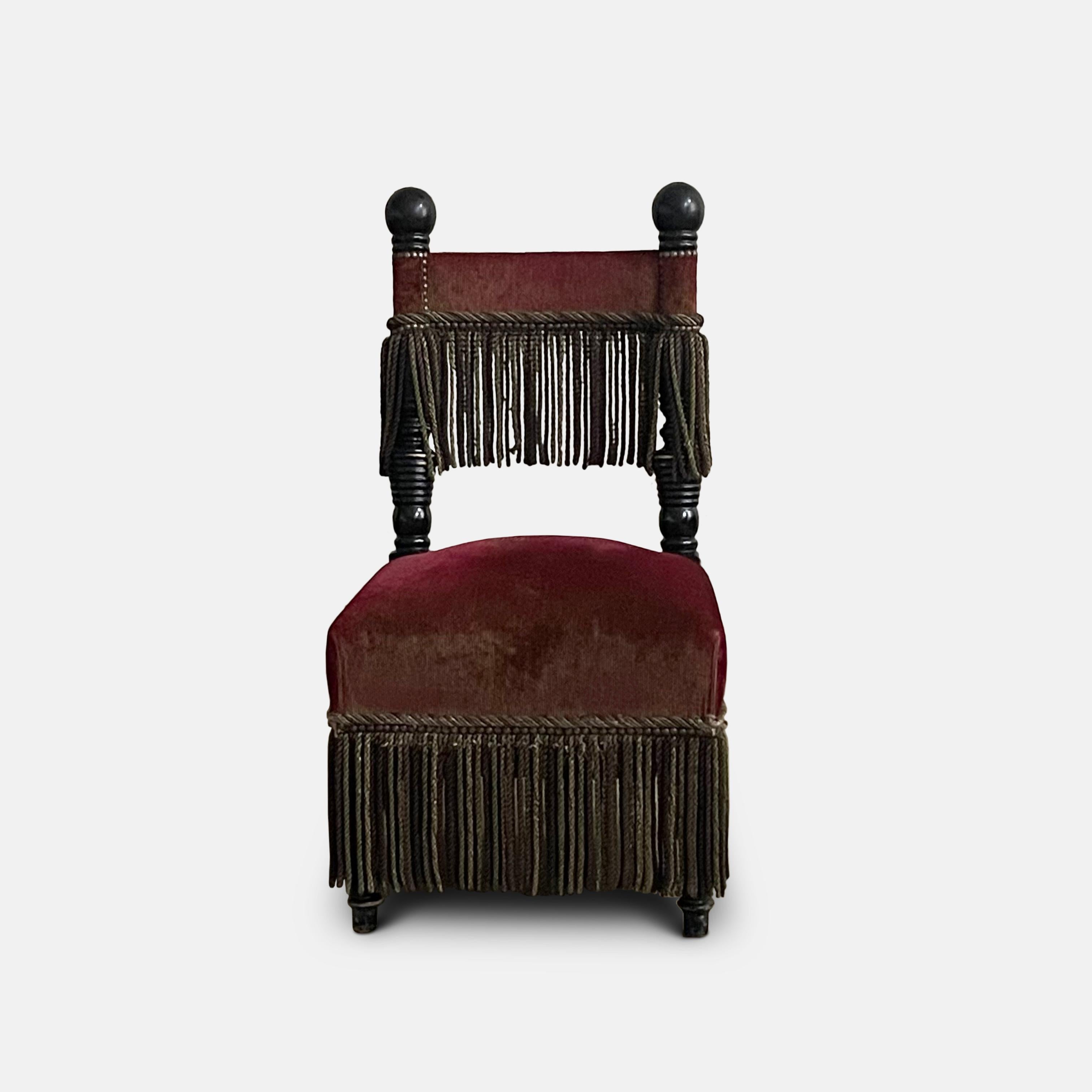 Fringed Chairs From Ladurée Patisserie For Sale 3
