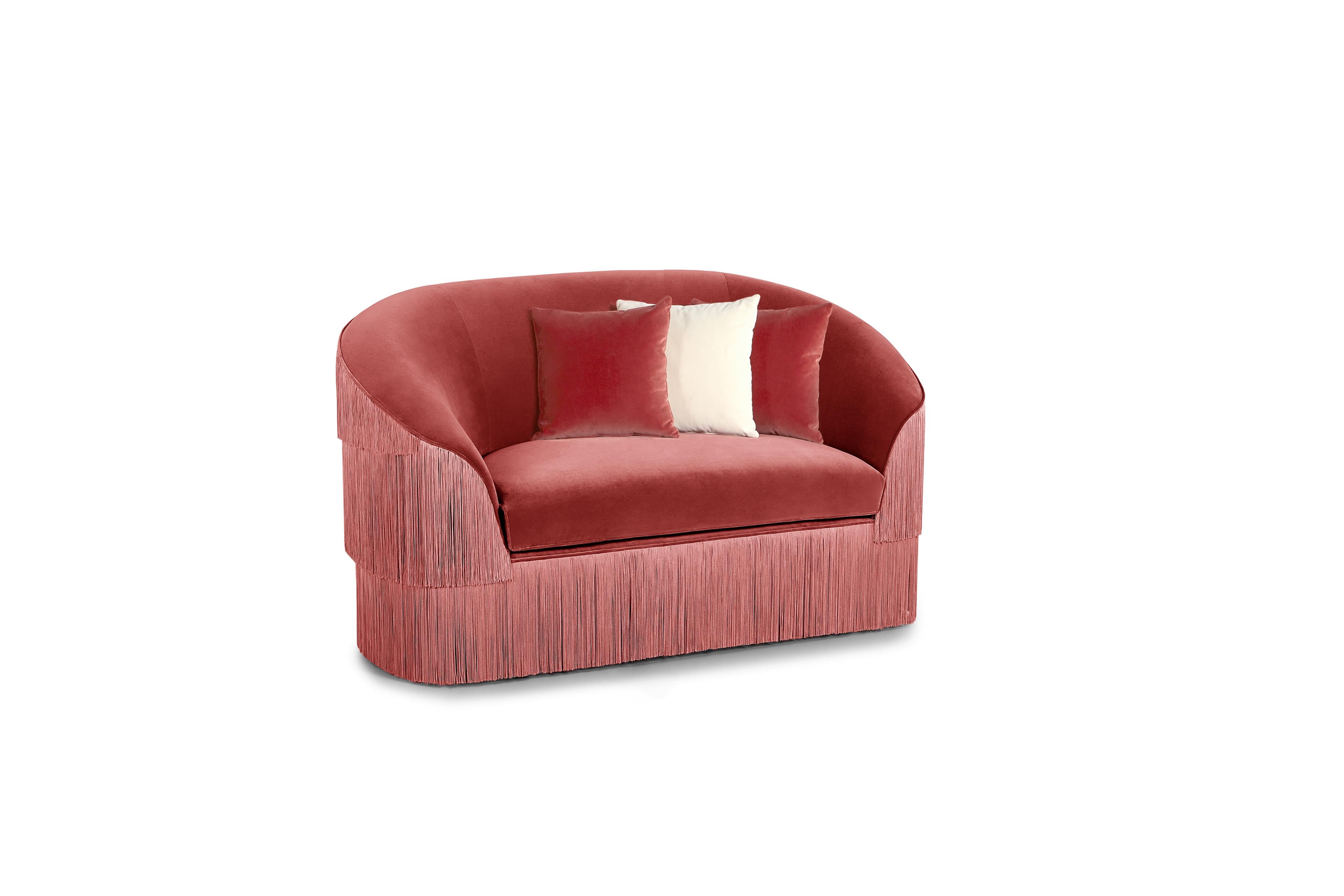 XXIe siècle et contemporain Canapé 2 places Fringes par Munna en vente