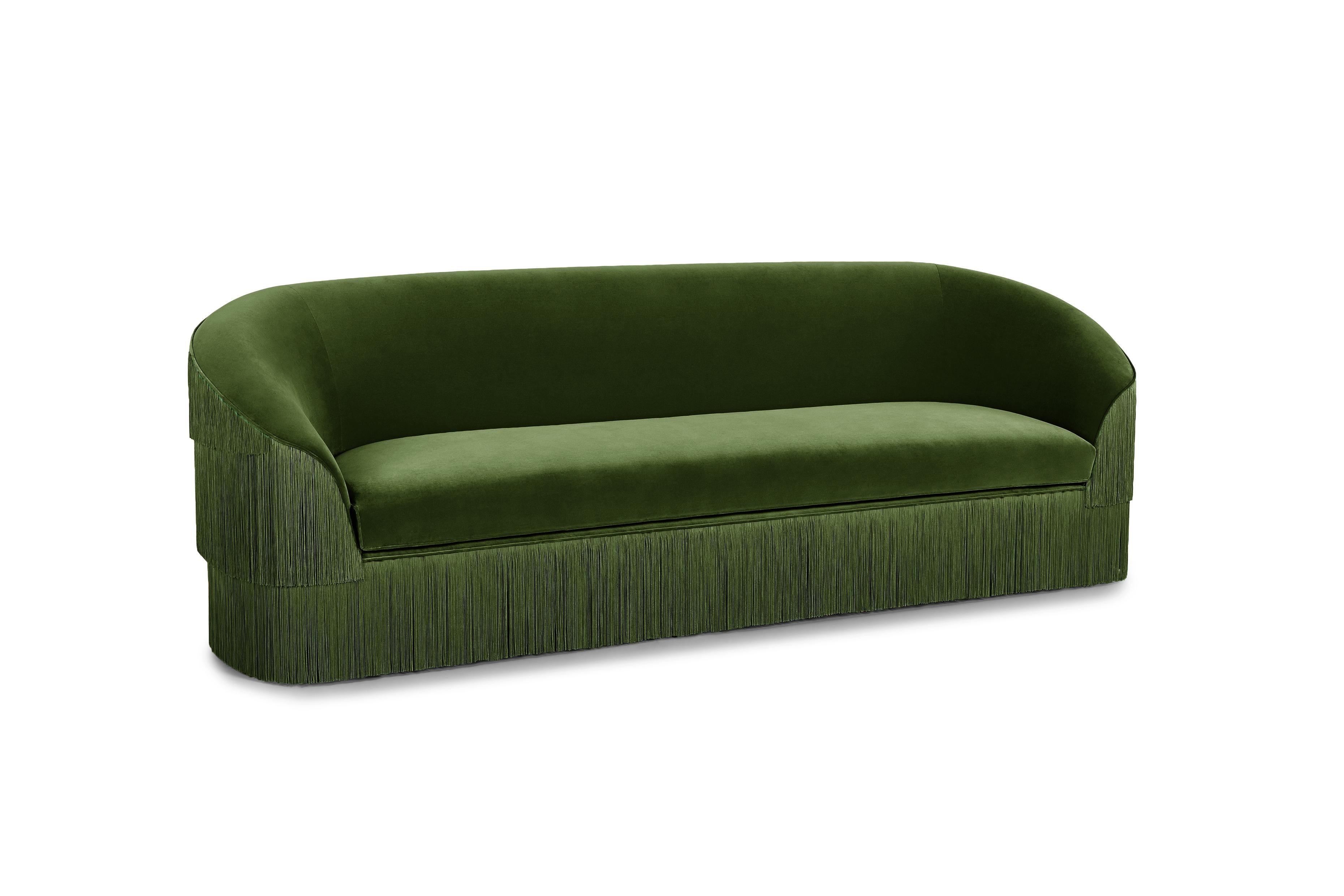 Postmoderne Canapé Fringes 280 de Munna en vente