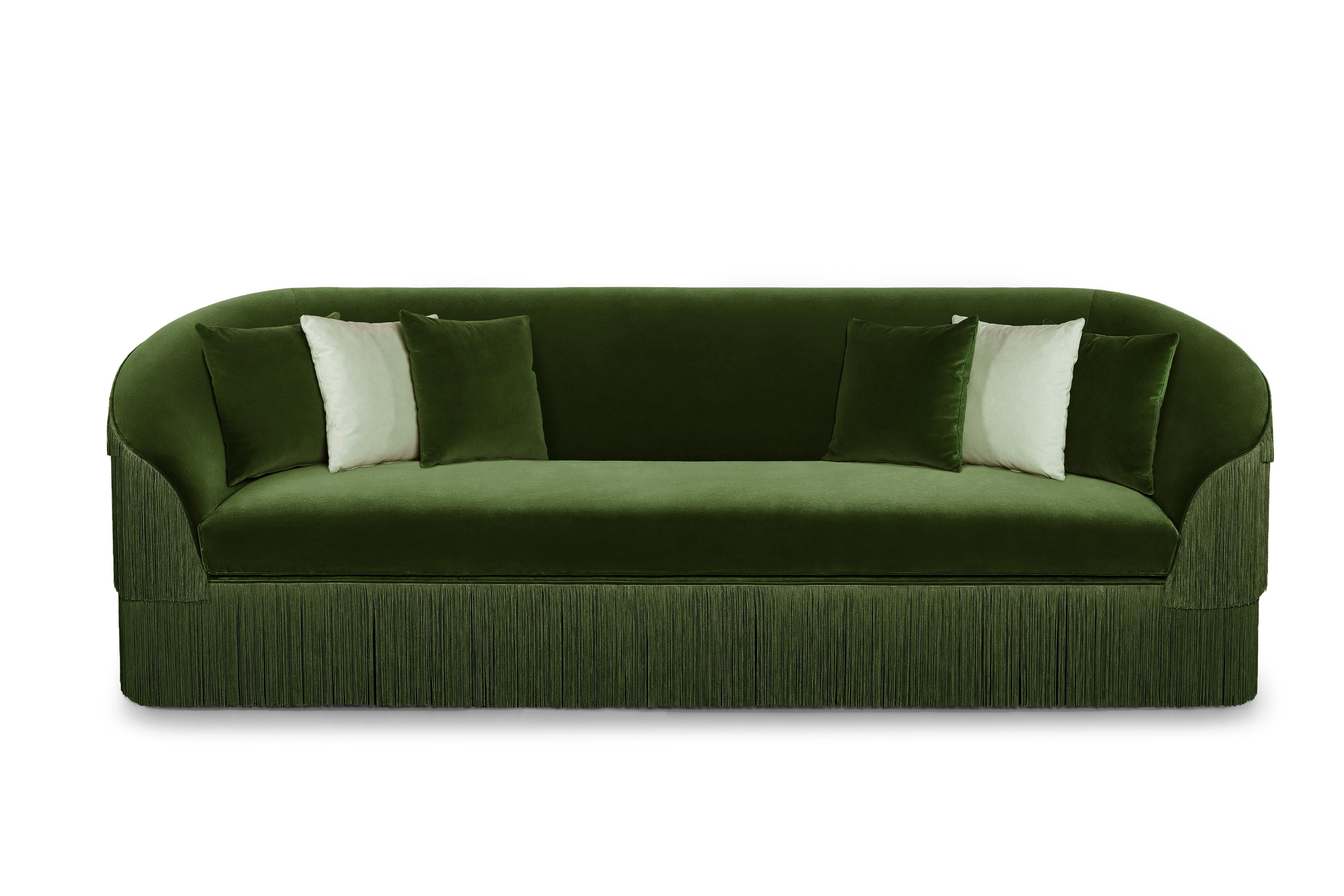 XXIe siècle et contemporain Canapé Fringes 280 de Munna en vente