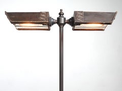 Frink Style Double Mirrored Reflector Bank Light