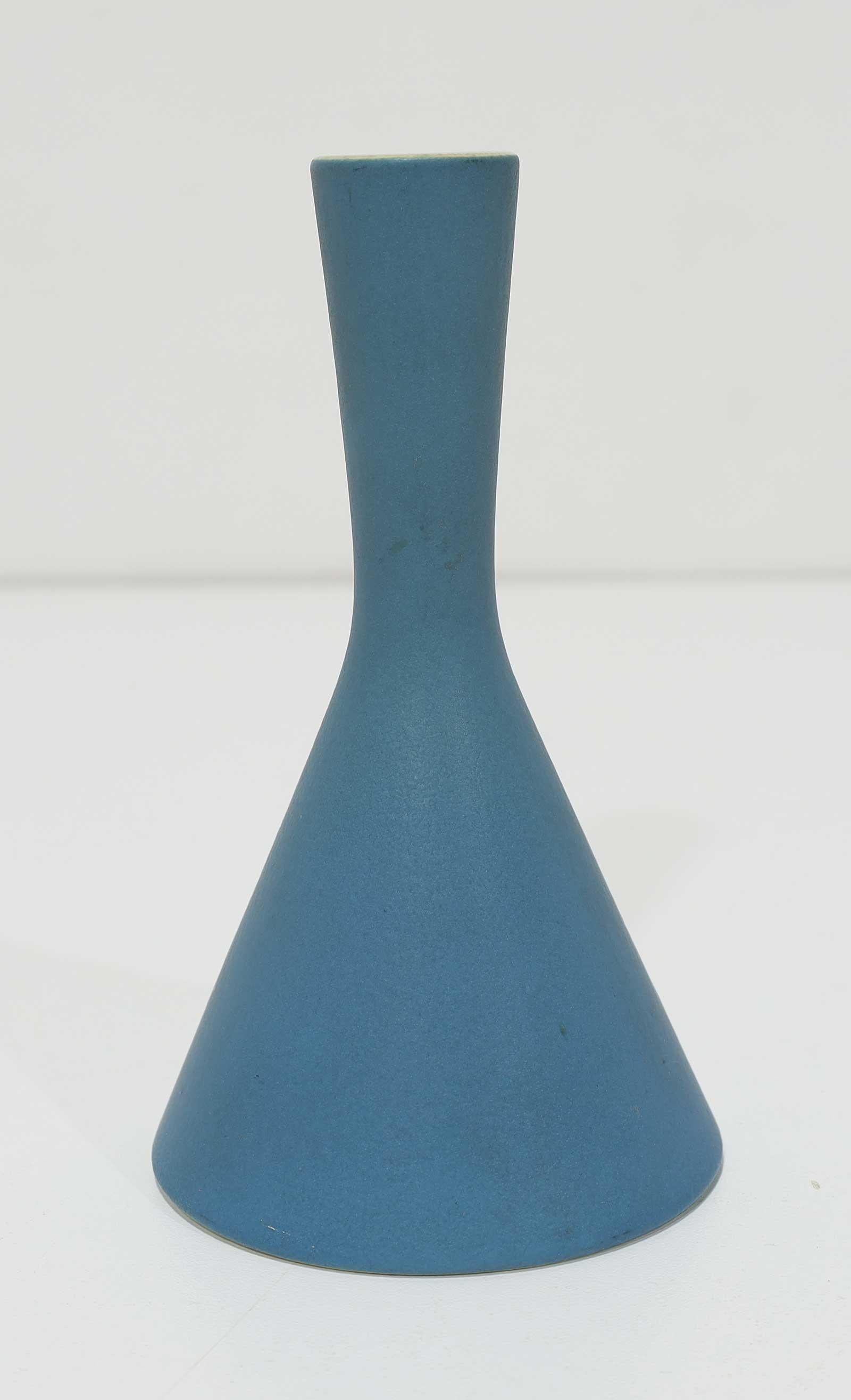 Mid-Century moderno Vaso Fris Edam Blu in vendita