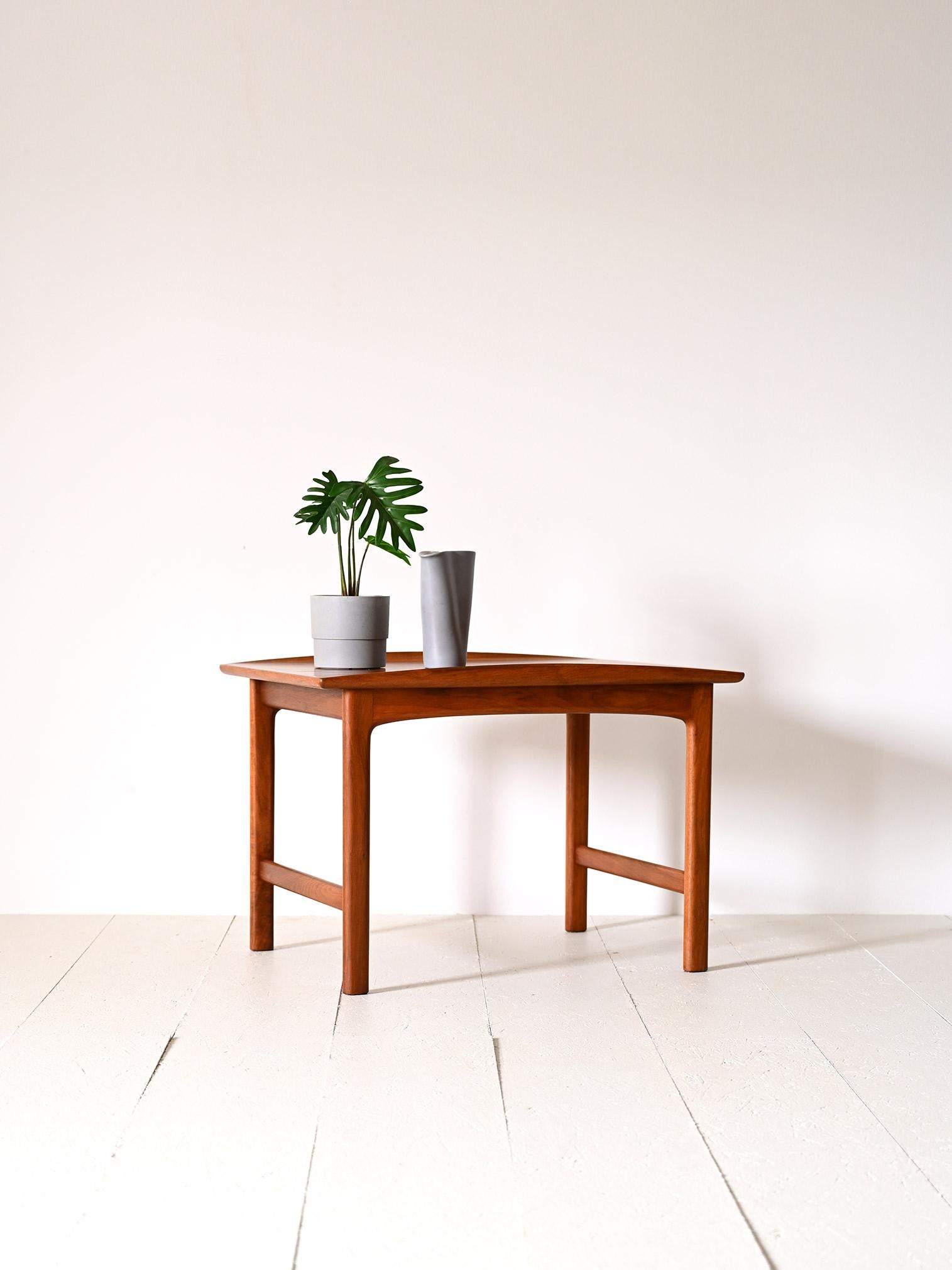 Teak sofa table manufactured by the Swedish company Tingströms.

This piece of Scandinavian design was awarded the Gold Medal at the 1960 California Fair. 
