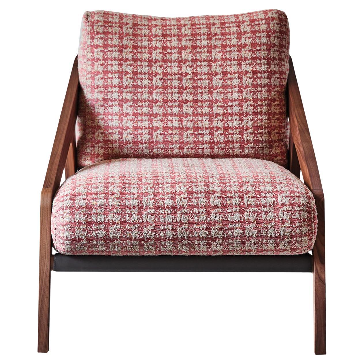 Frise' Patterned Armchair For Sale
