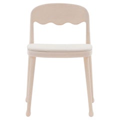Frisée 251 Cream White Chair by Cristina Celestino