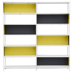 Vintage Friso Kramer Asmeta double bookcase for Bijenkorf, 1953