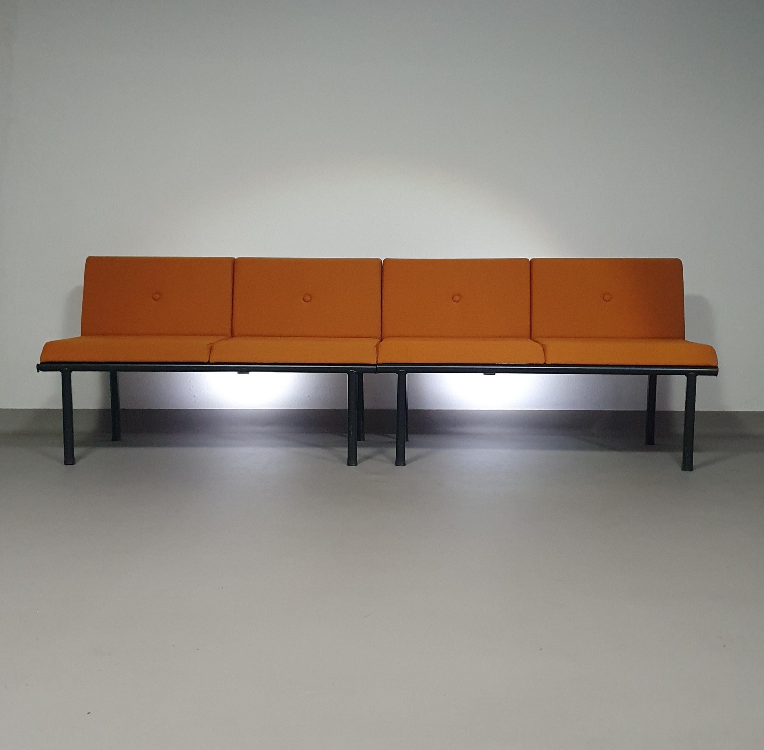 Late 20th Century  Bas Pruyser bench / sofa 2 x for Ahrend / De Cirkel 90s  For Sale