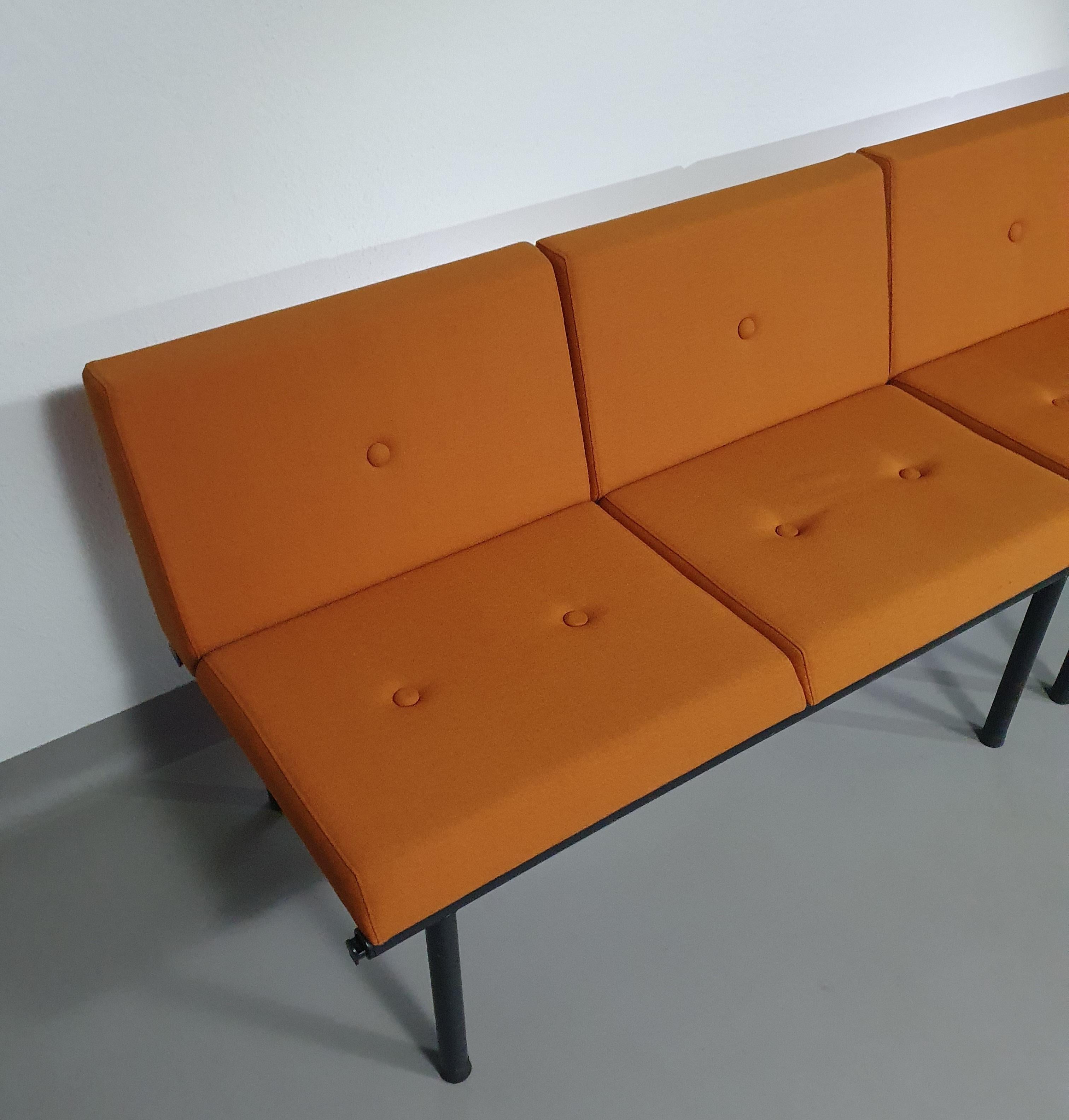  Bas Pruyser bench / sofa 2 x for Ahrend / De Cirkel 90s  For Sale 1