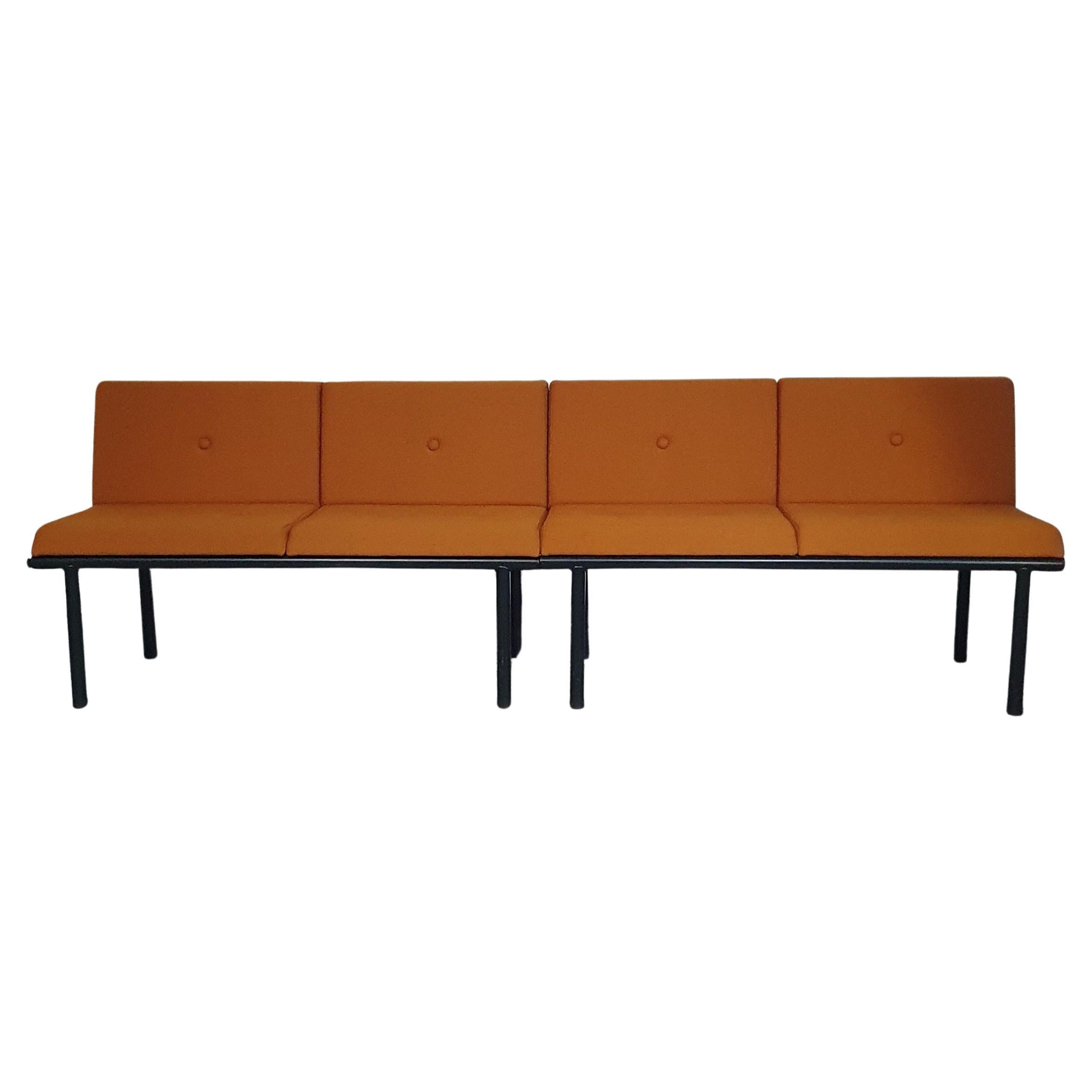  Bas Pruyser bench / sofa 2 x for Ahrend / De Cirkel 90s  For Sale