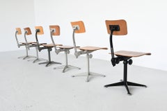 Friso Kramer Drafting Chairs Ahrend de Cirkel, the Netherlands, 1960