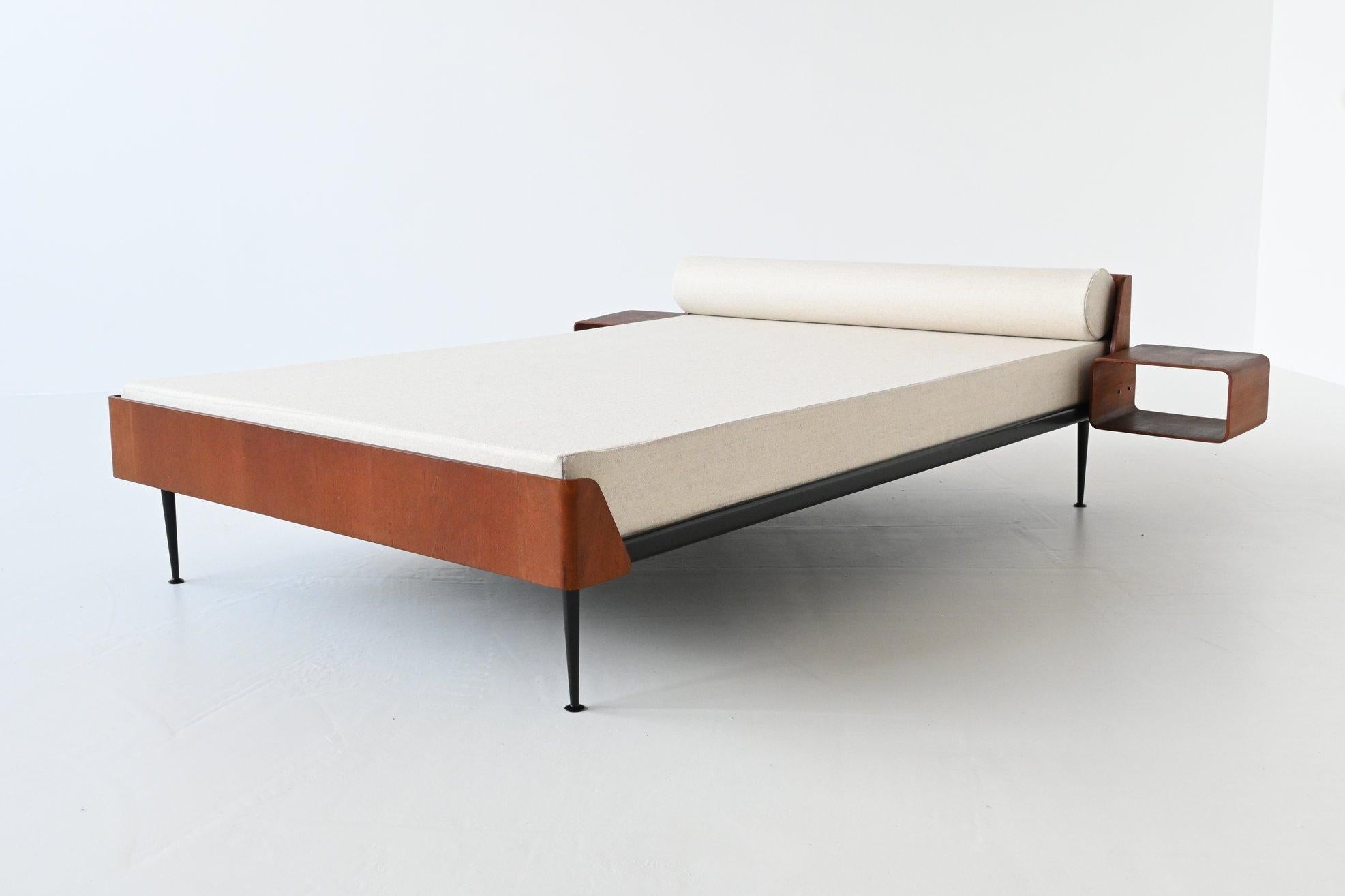 Fabric Friso Kramer Euroika Bed Auping, the Netherlands, 1963
