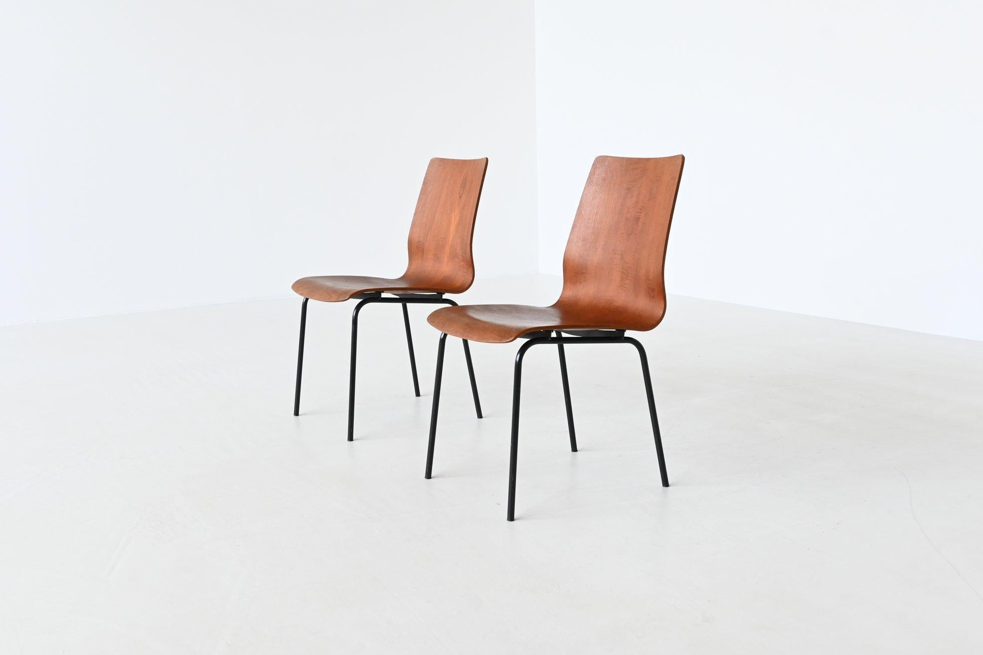 Mid-Century Modern Friso Kramer Euroika Series Chairs Auping the Netherlands, 1963