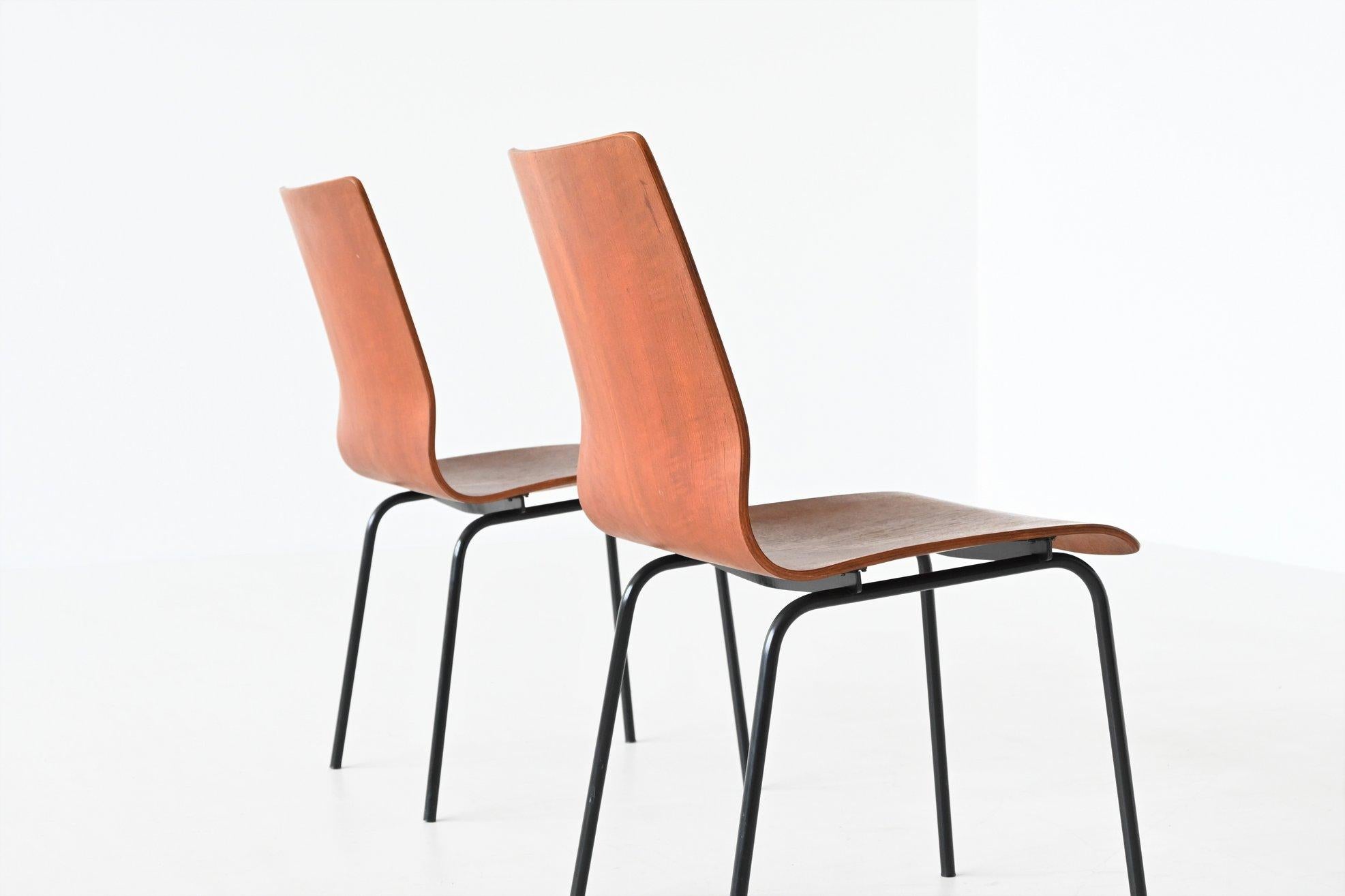Mid-20th Century Friso Kramer Euroika Series Chairs Auping the Netherlands, 1963