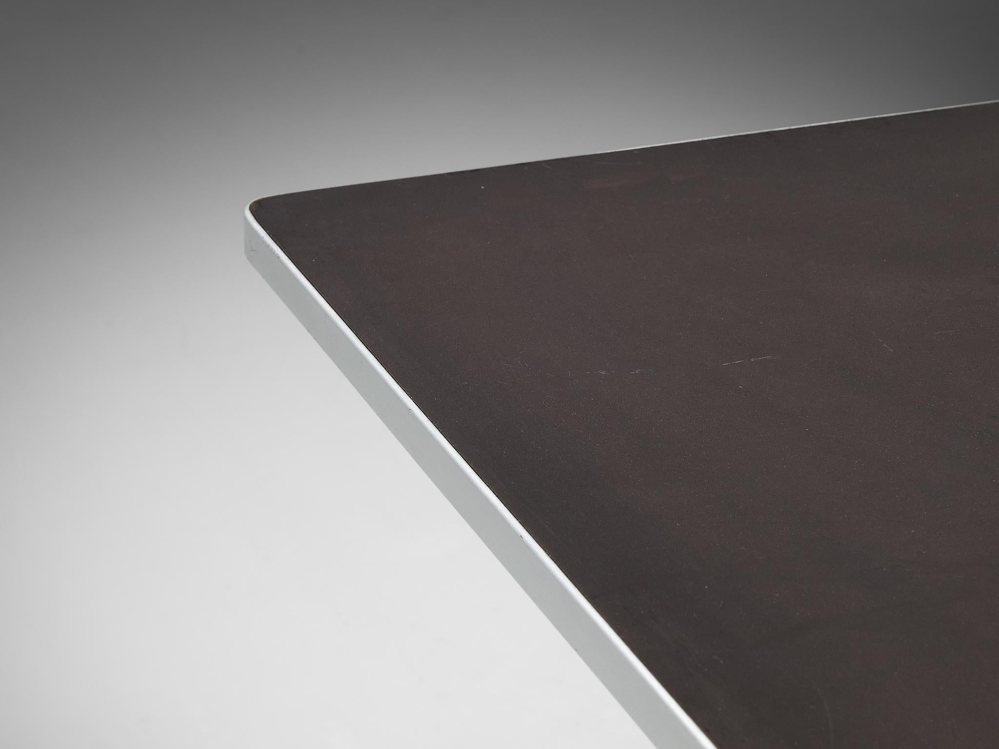 Mid-Century Modern Friso Kramer for Ahrend De Cirkel Dining Table or Desk in Grey  For Sale