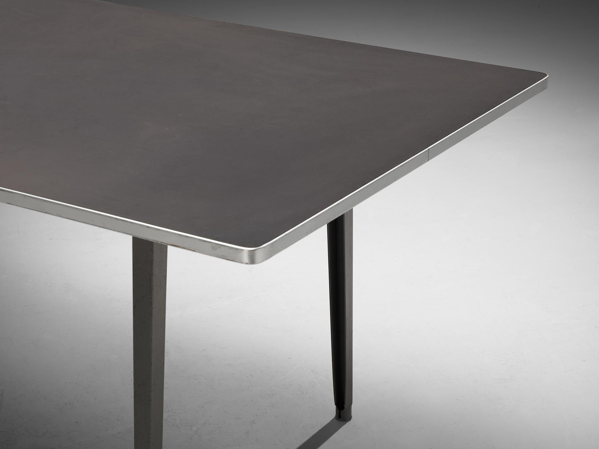 Friso Kramer for Ahrend De Cirkel Dining Table or Desk in Grey  For Sale 1