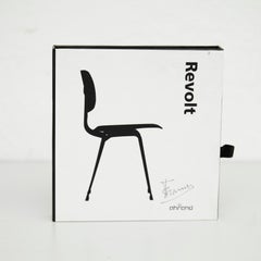Friso Kramer Hand Signed Miniature Chair Toy Sculpture Ahrend de Cyrkel